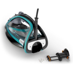 Tefal Ultimate Pure FV9844E0 Steam Iron 3200W - Powerful, Stylish Black & Green Design for Effortless Ironing!